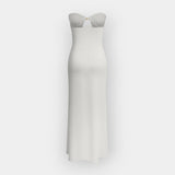 Matilde | Elegant and airy strapless maxi dress