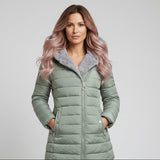 Elvira | Palton oversized, cu glugă