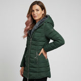 Elvira | Palton oversized, cu glugă