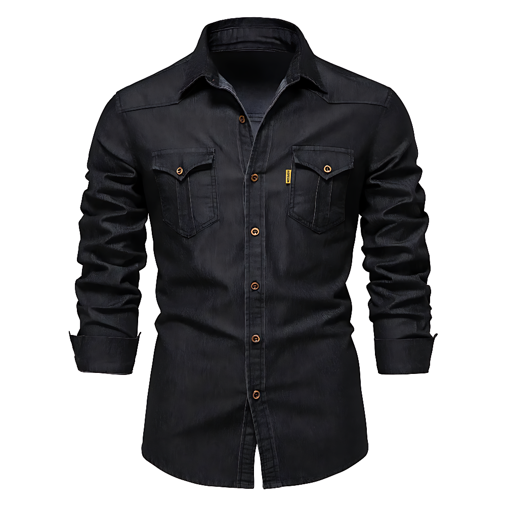 Rasmus | Cămașă denim slim Rasmus