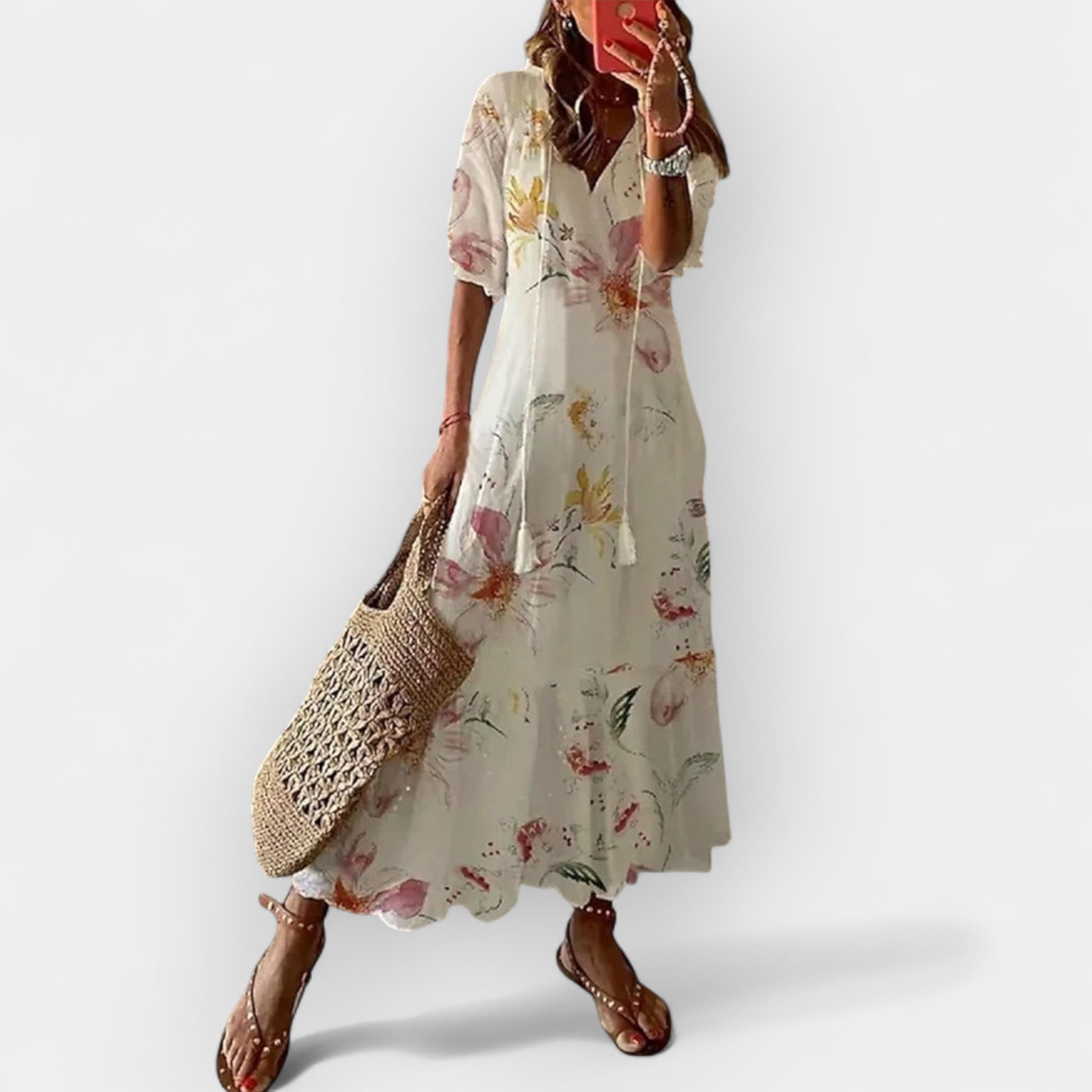 Aire | Rochie maxi boho, cu siluetă fluidă și spirit de vară