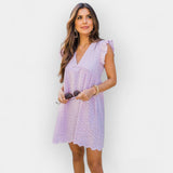 Valentina | Summer dress with integrated shorts and pockets