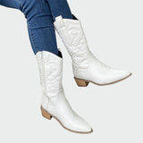 Cveta | Pantofi denim cu accente metalice Cveta