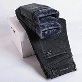 Urho | Pantaloni denim căldurați Urho